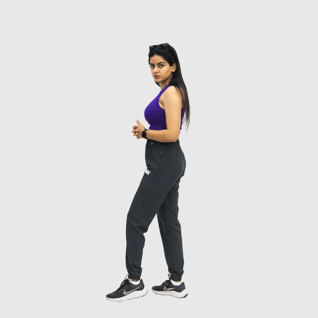 NYK Fitted Sleeveless Crop Top - Wild Purple