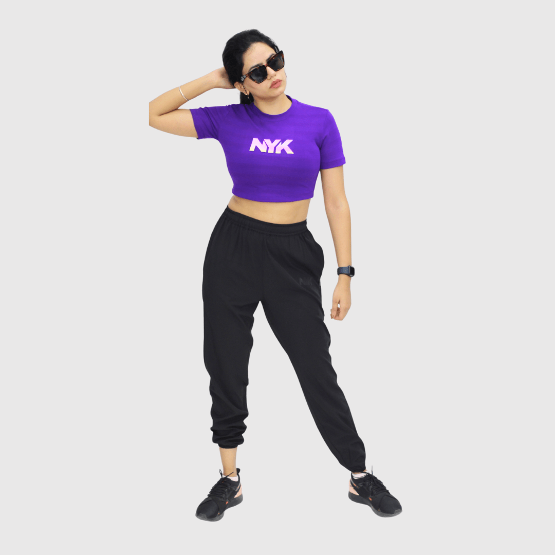 NYK Classic Rib T-Shirt - Wild Purple