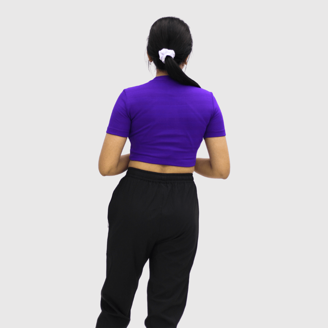 NYK Classic Rib T-Shirt - Wild Purple