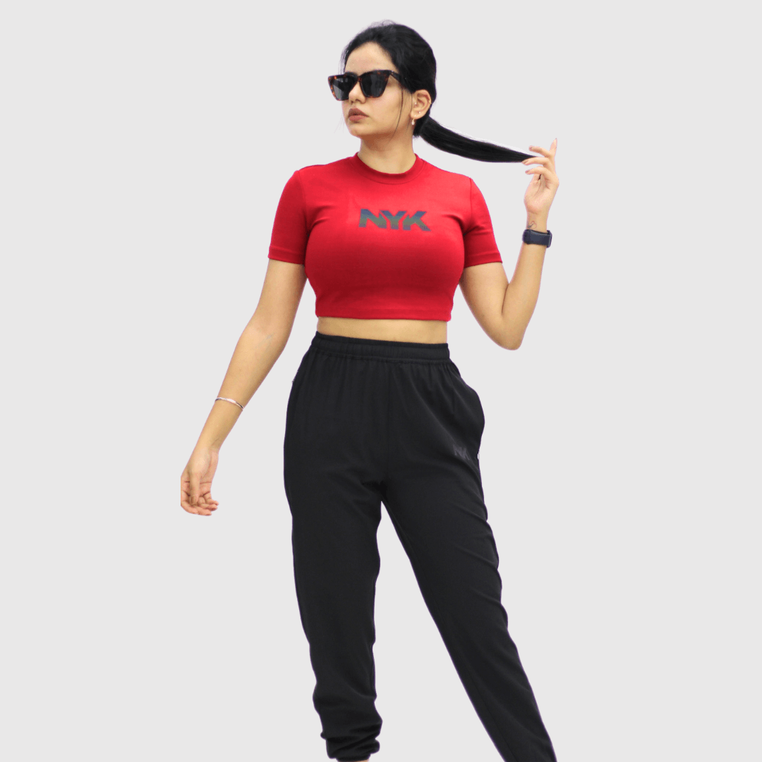 NYK Classic Rib T-Shirt - Red