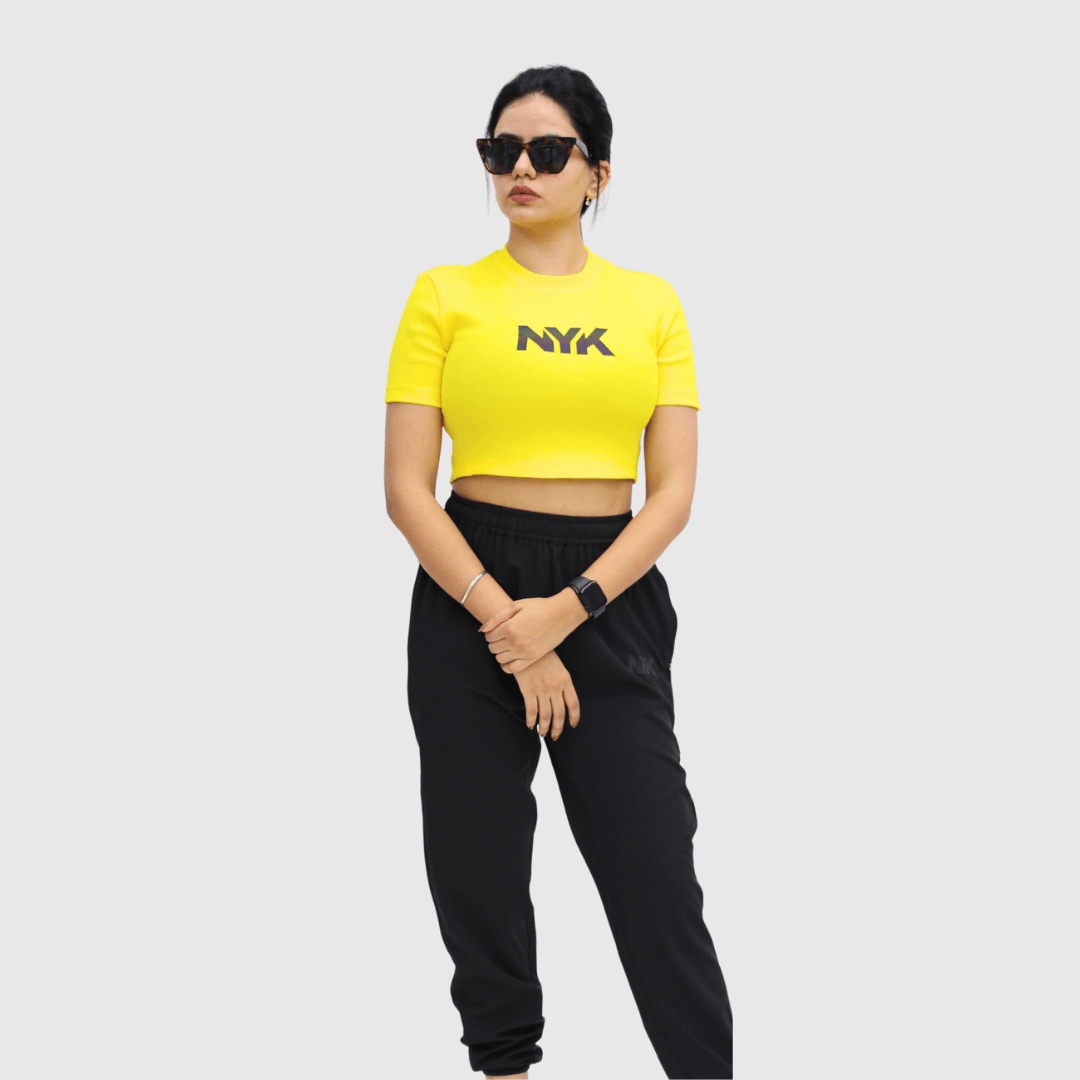 NYK Classic Rib T-Shirt - Yellow