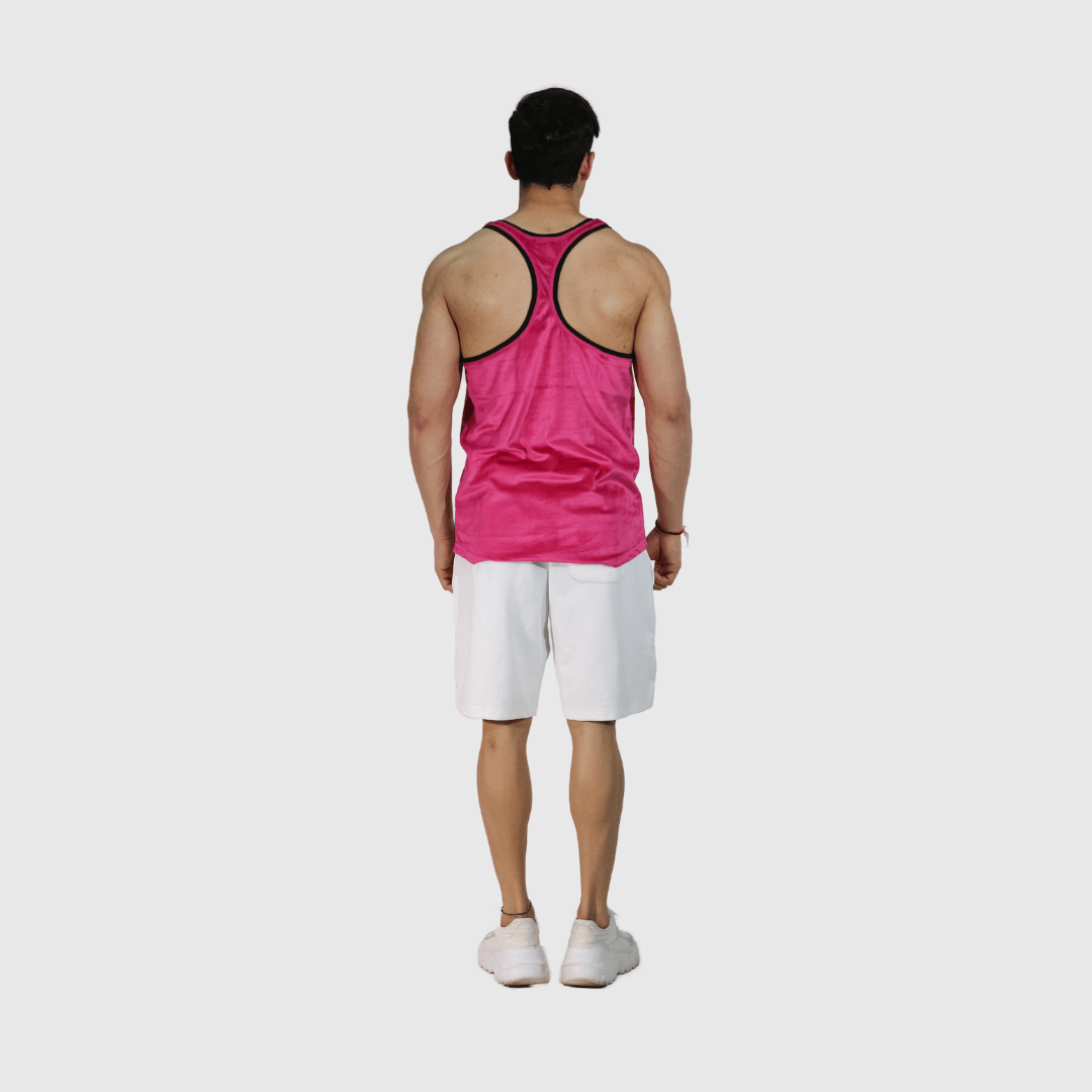 Pink Velvet Comfortable Fit Vest