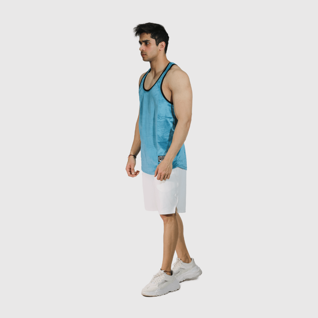 Blue Velvet Comfortable Fit Vest
