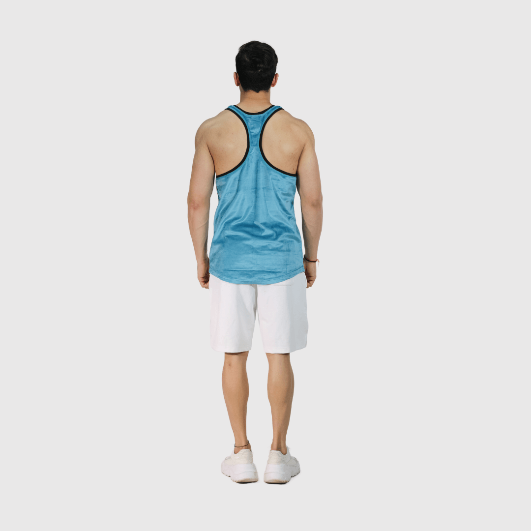 Blue Velvet Comfortable Fit Vest