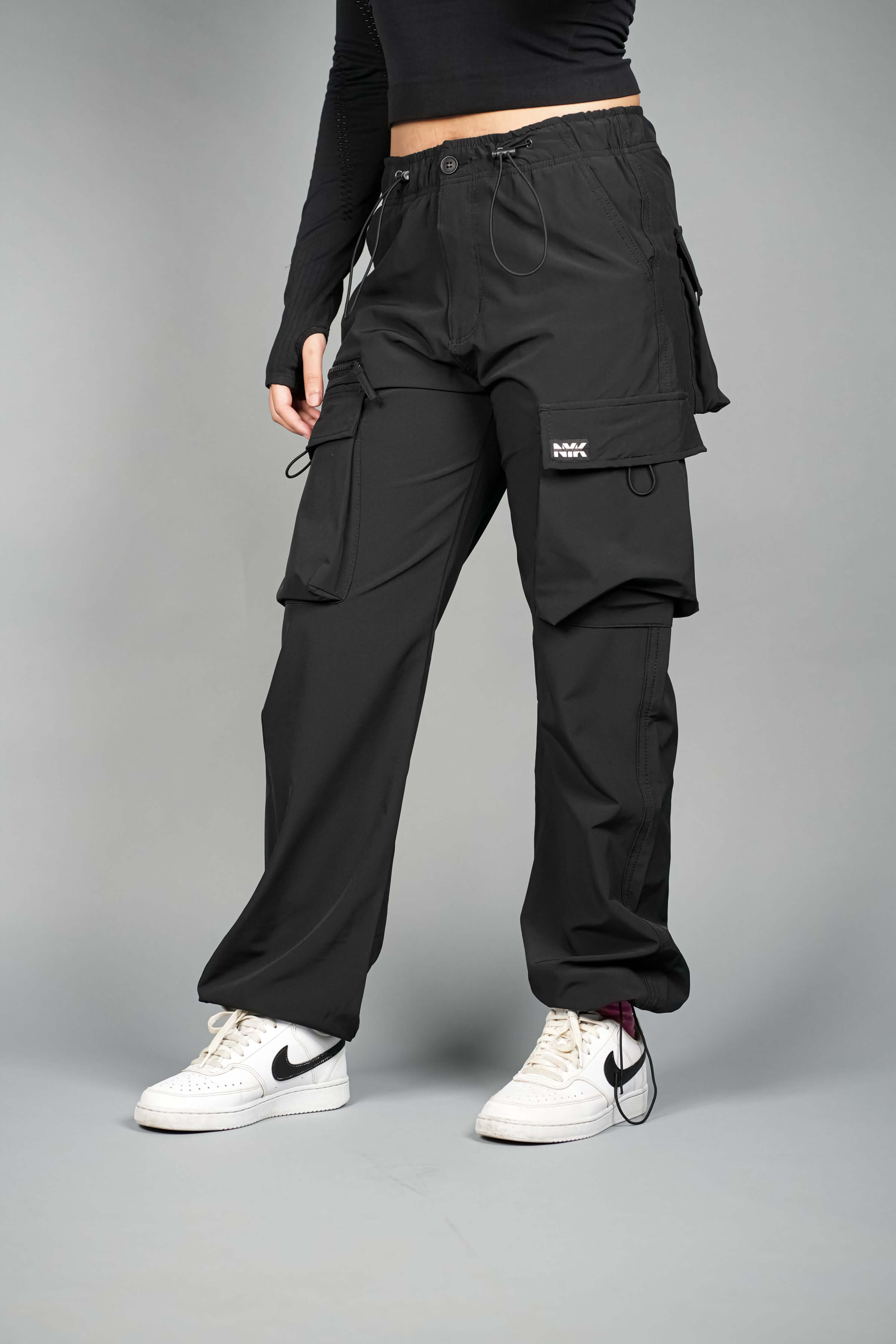 NYK Women's Millennium Cargo Pants - Black