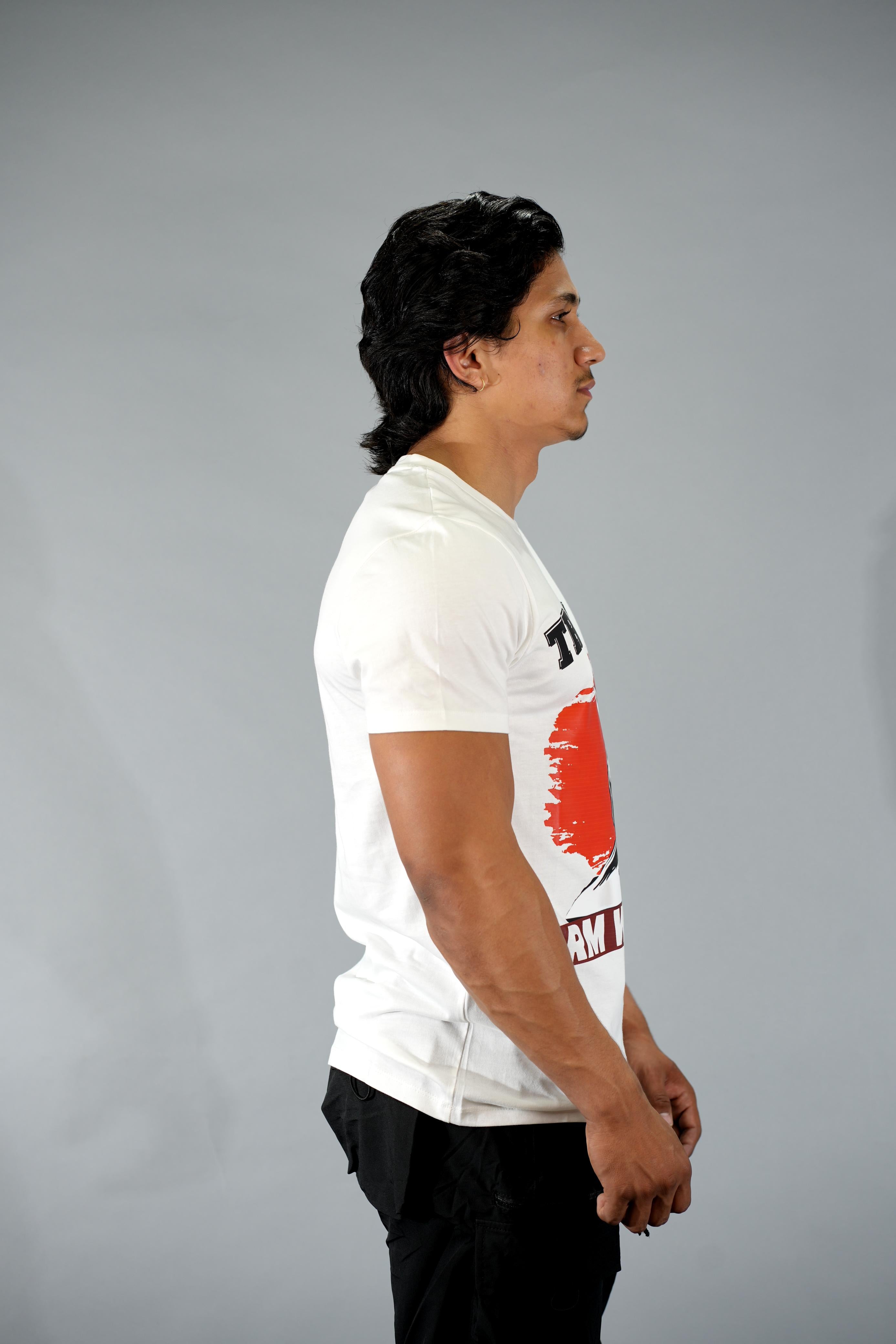 Try Me At Arm Wrestling Regular Fit T-Shirt