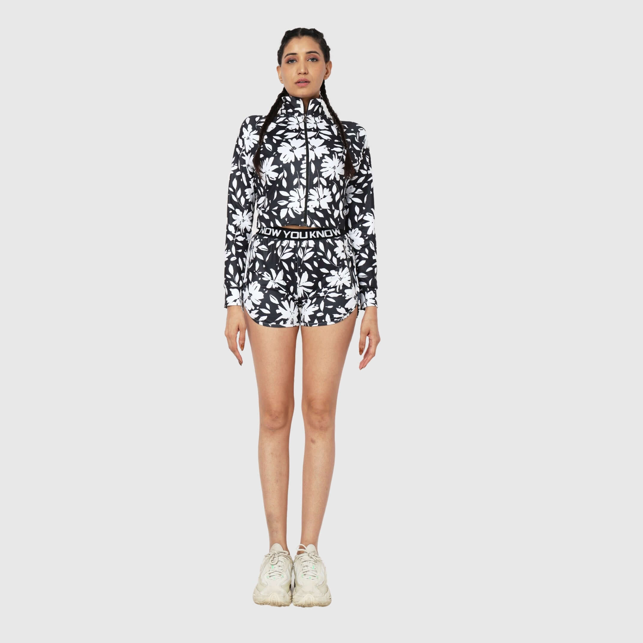NYK Black And White Classic Shorts
