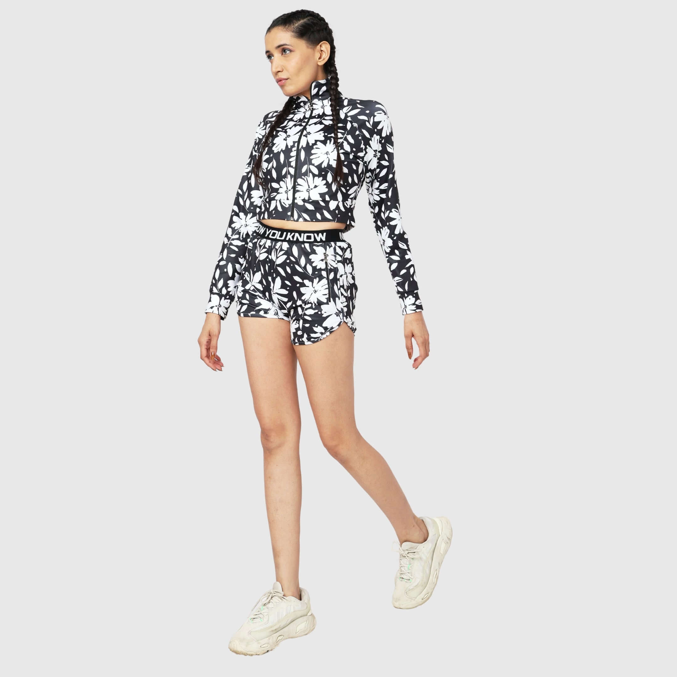 NYK Black And White Classic Shorts