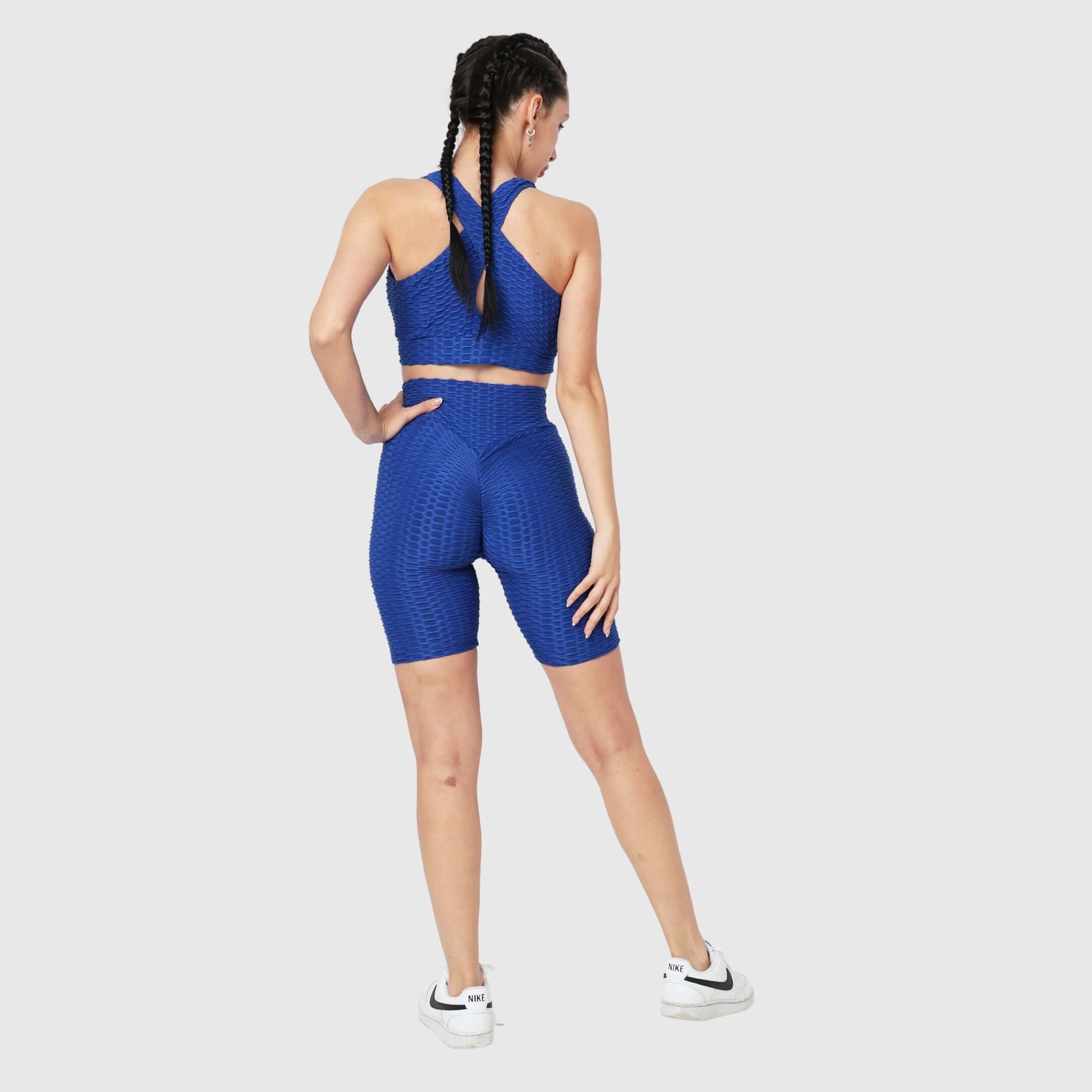 NYK Anti-Cellulite Push-Up Sports Tights - Blue
