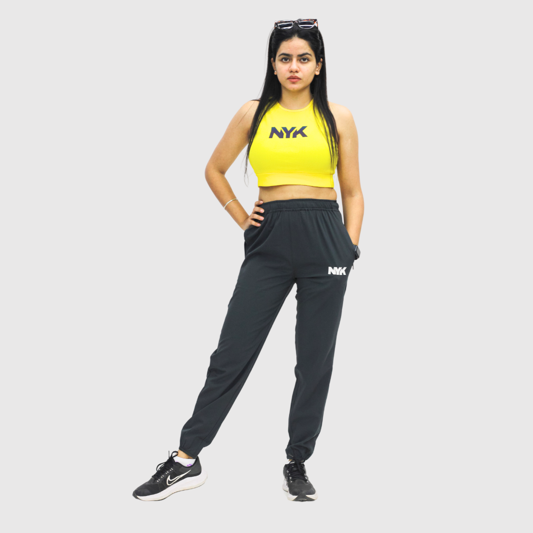 NYK Fitted Sleeveless Crop Tshirt