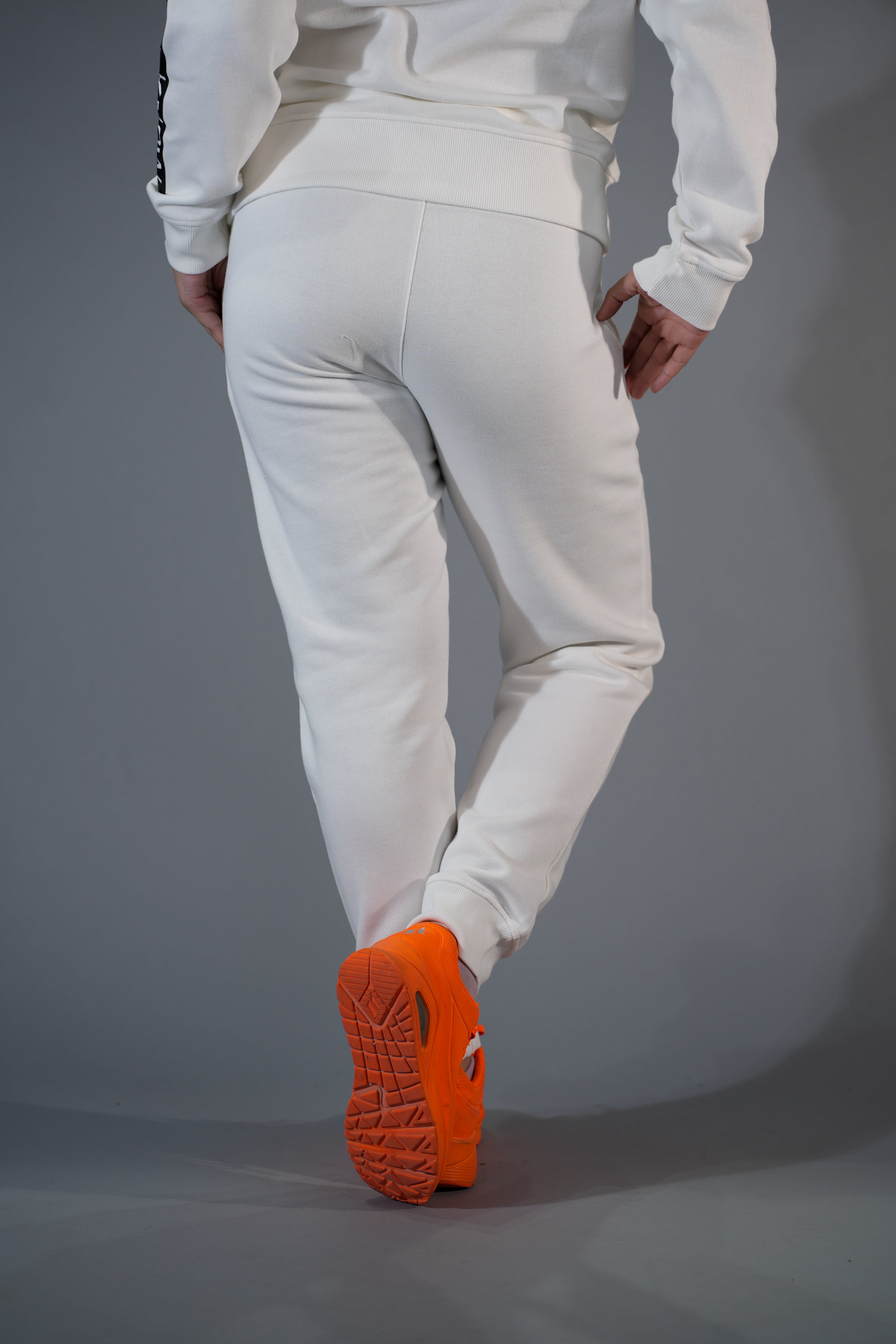 NYK Off-White Fleece Jogger