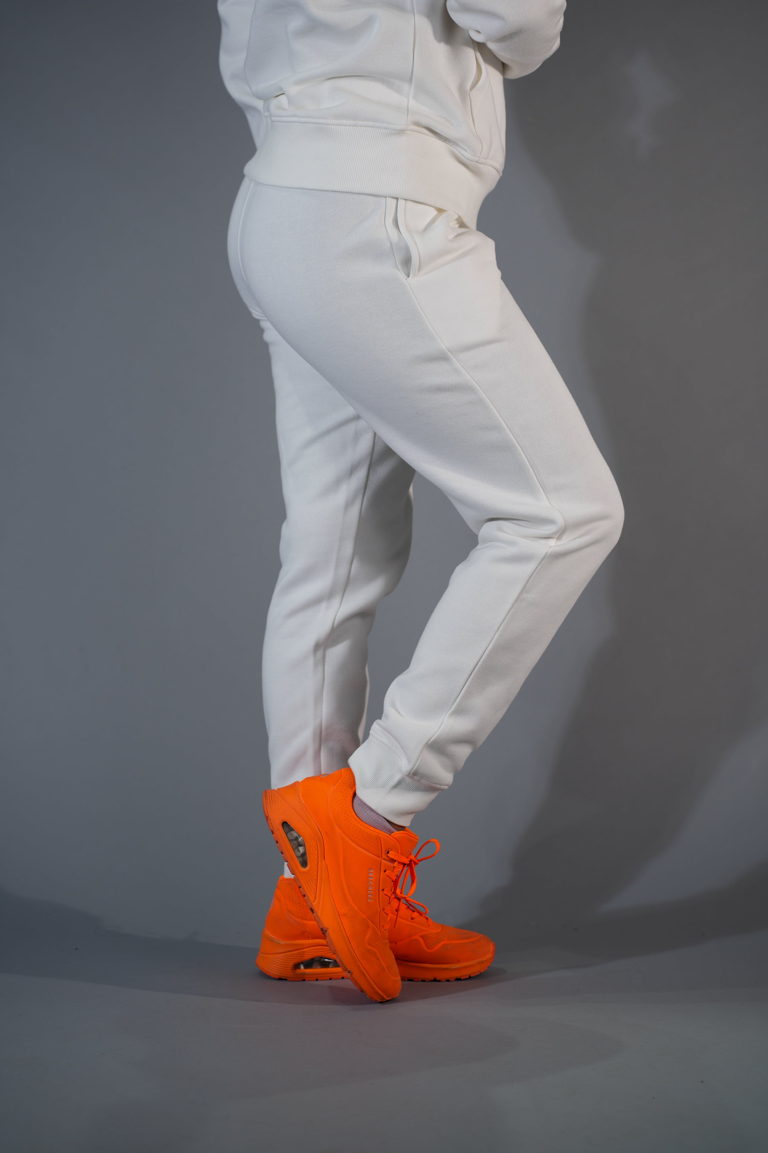 NYK Off-White Fleece Jogger