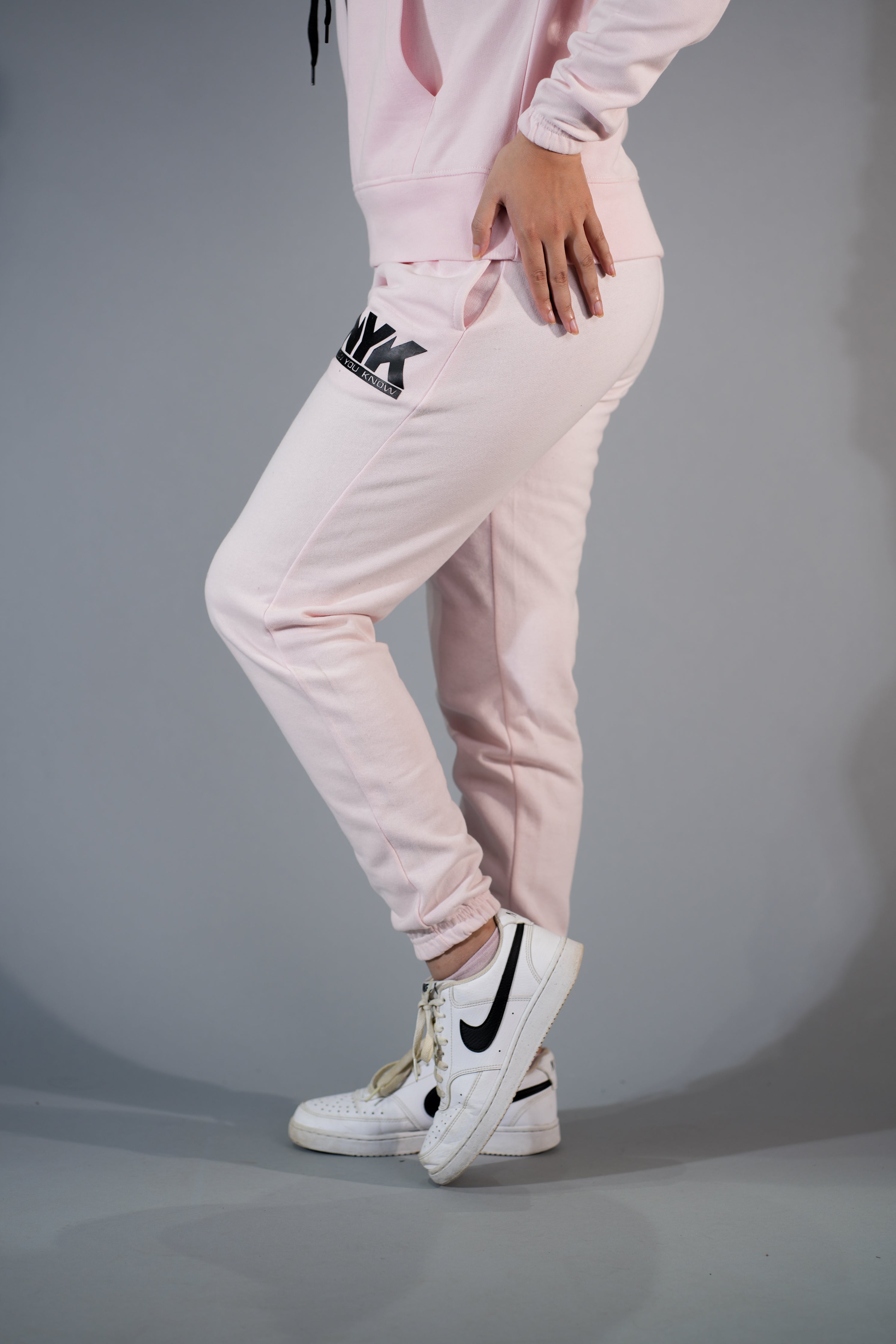 NYK Pink Fleece Jogger