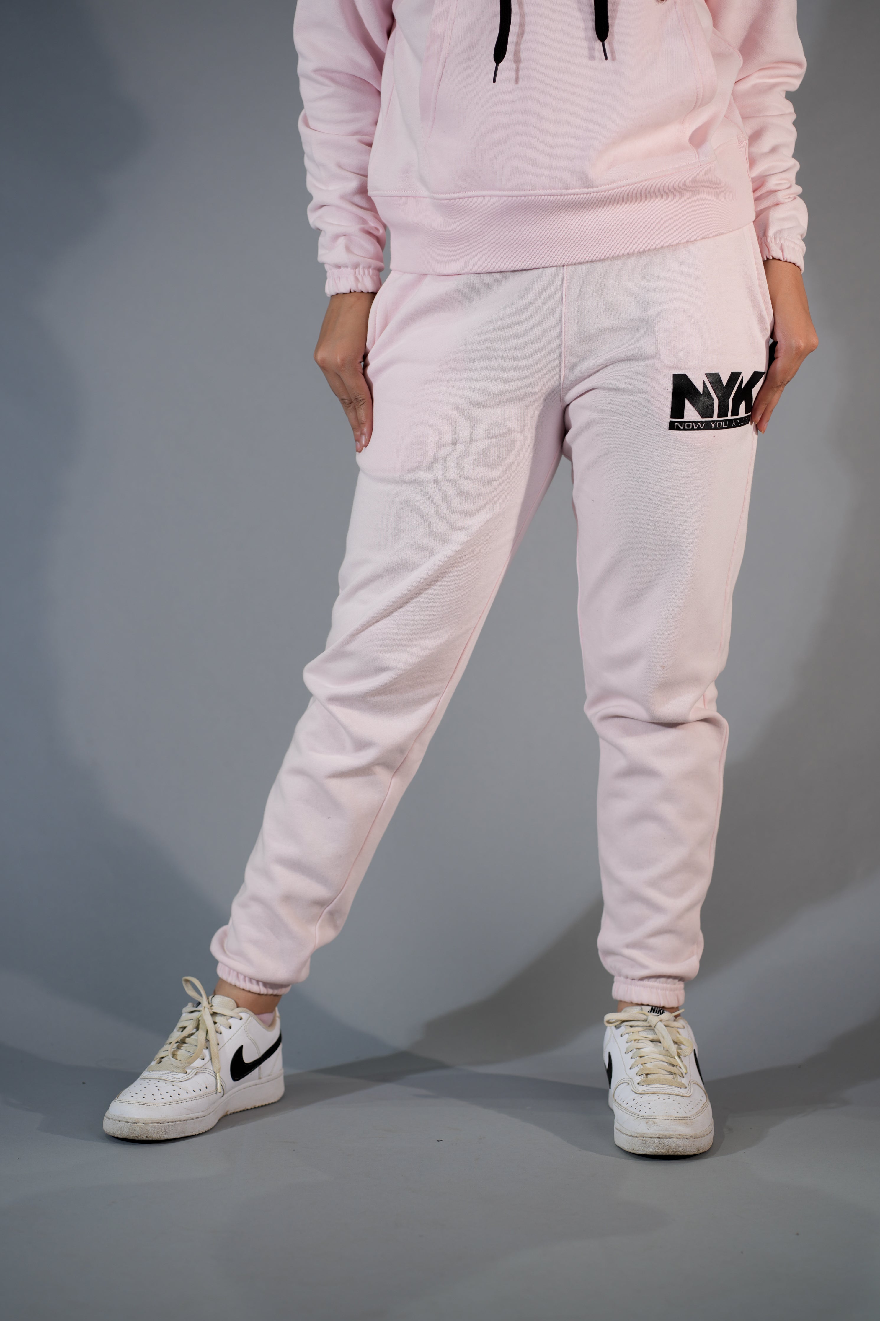 NYK Pink Fleece Jogger