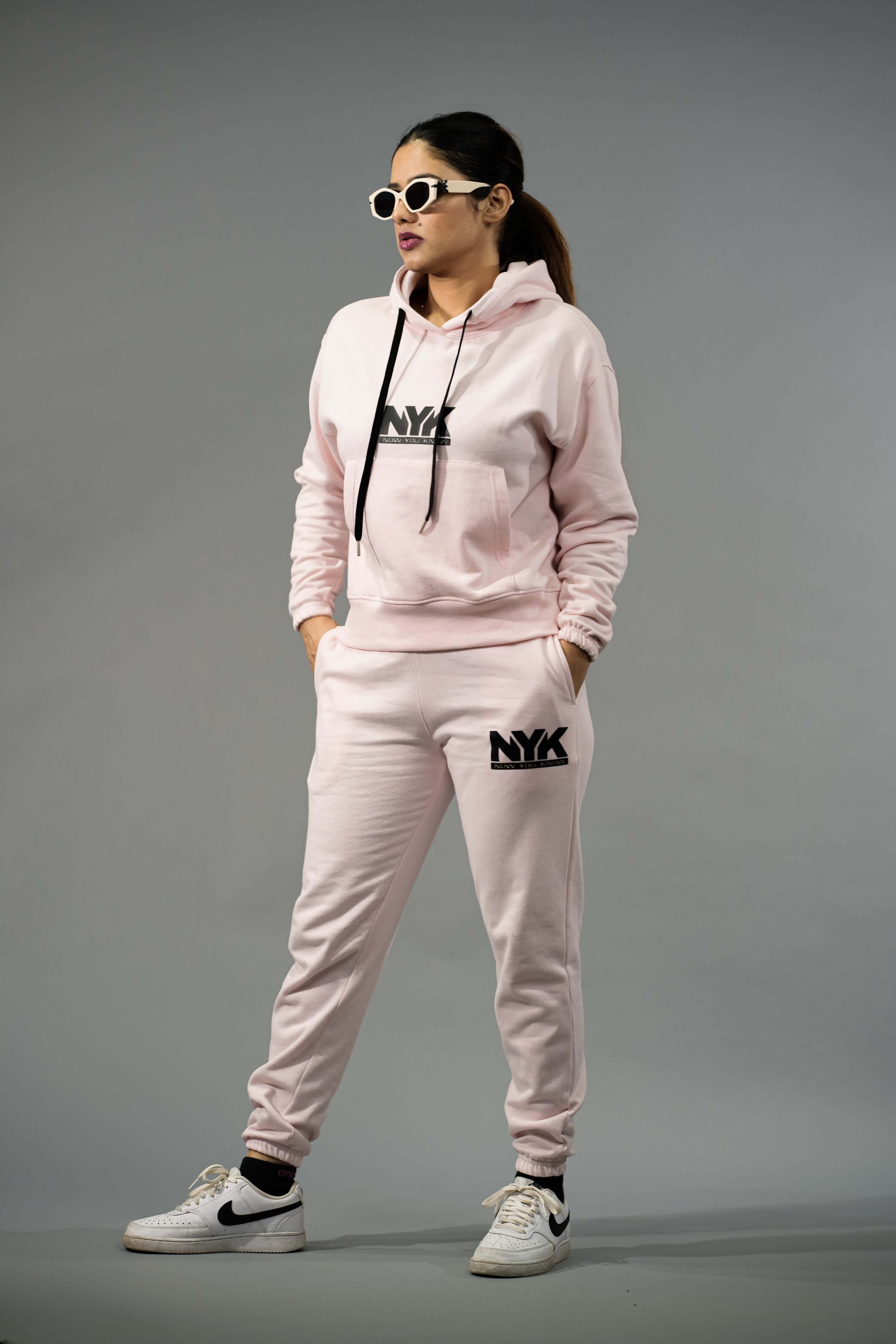 NYK Pink Fleece Jogger