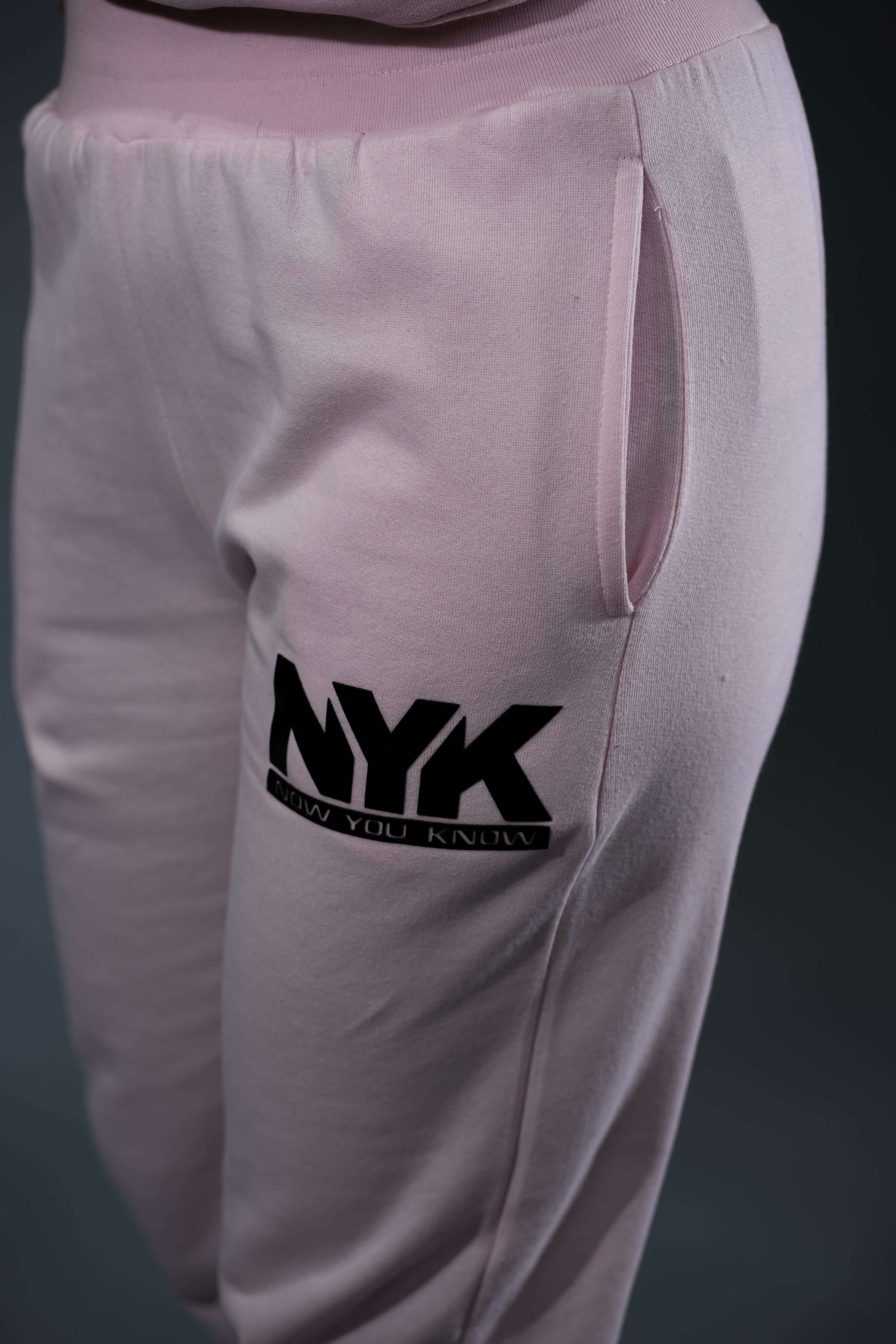 NYK Pink Fleece Jogger